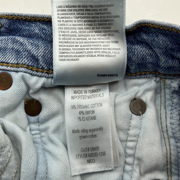 Agolde Nico High Rise Slim Ankle Size 26 - Picture 11 of 16